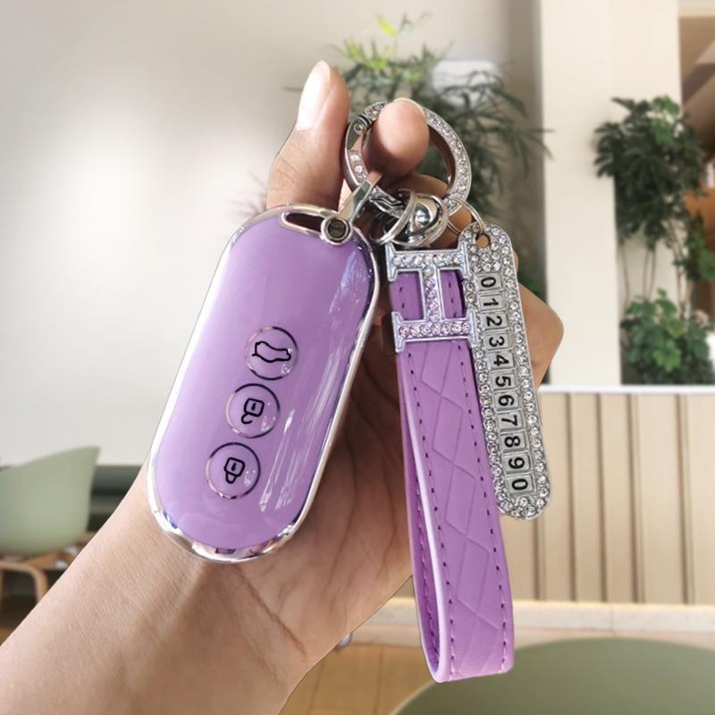 AITO M5 & M7 Seres Car Key Cover - Premium Buckle Design for Men & Women
