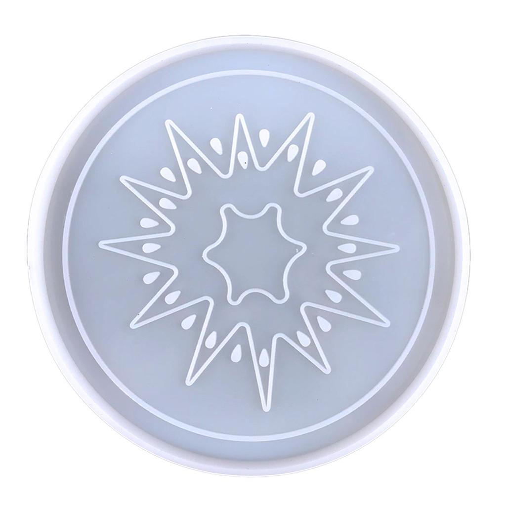 Frucht Untersetzer Epoxidharz Form DIY Wassermelone Orange Sternfrucht Kiwi Untersetzer Form Kaffeeunterlage Silikonform Heimdekorationen