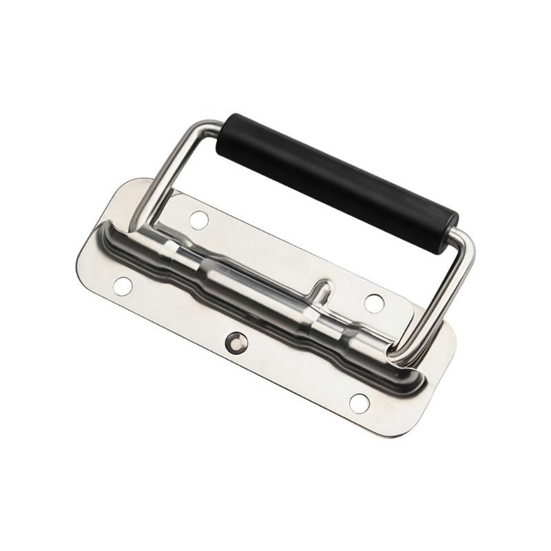 Stainless Steel Thickened Spring Handle Wooden Cabinet Box Door Handle Replacement Heavy Duty Metal Pull Handle