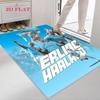 football star Carpet Rug for Living Room Bedroom Home Sofa Decoration,Kids play Nonslip Floor Mat