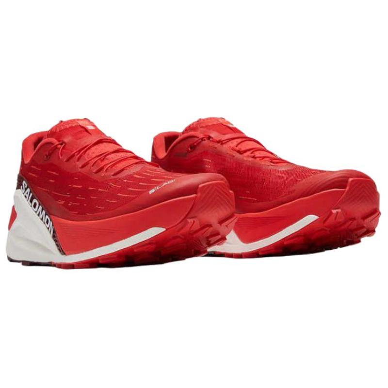 SALOMON S/LAB PULSAR Abrasion Resistant Low Top Running Shoes Unisex Red Sneakers 477703