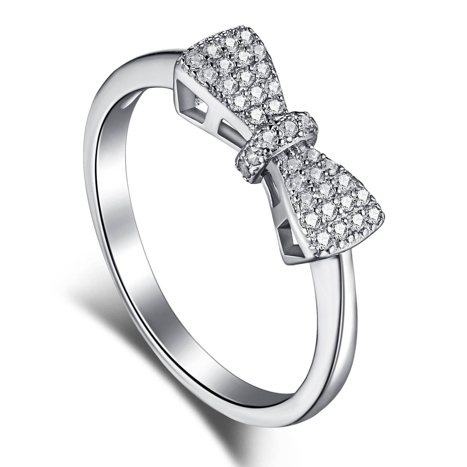 

Танцизное женское классическое кольцо из стерлингового серебра 925 пробы с цирконом, женские ювелирные изделия, свадебное обещание, подарок для вечеринки 9 серебряный