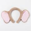 Soft Elephant Plush Headband for Children Fashion Hairpieces Ornament for Makeup Application and Skin Care Routines
