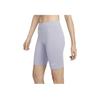 New Nike Sportswear Essentials Series Fitness Shorts Women's Misty Gray Blue CZ8527-519