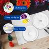 Jar Style Paint Portable Watercolor Acrylic Mixing Tray Art Painting Supplies