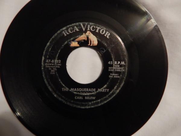 

7inch Record CARL BELEW - The Masquerade Party 478132 RCA Victor 1963 US Folk Used