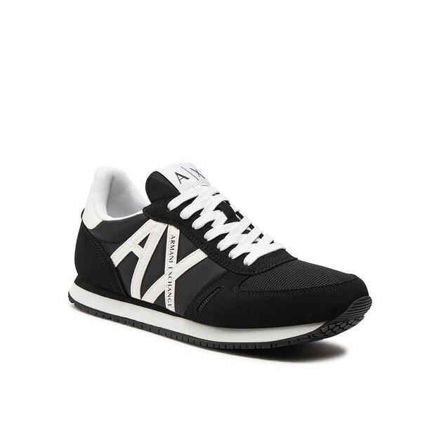 Мужские кроссовки Armani Exchange Xux017 xcc68 k489 чёрные