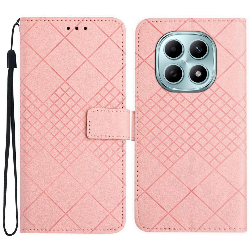 For Xiaomi Poco M8 5G/Redmi Note 15 5G (Global)/15 4G (Global) Case Wallet Imprint PU Leather Flip Folio Phone Cover
