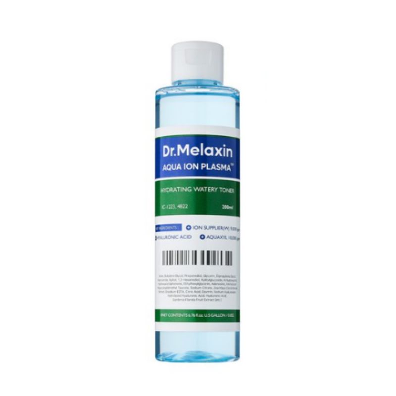Доктор. Melaxin Aqua Ion Plasma Увлажняющий тоник для лица 200 мл – Глубокое увлажнение и защита барьера кожи