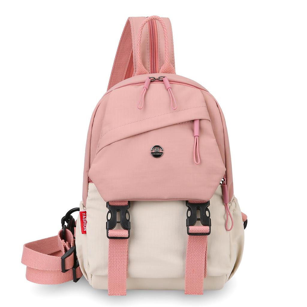 Women's bag outdoor new women's summer solid color sunscreen cap UV protection Norden hiking backpack