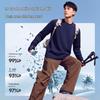 MINISO Youth Quick-Dry Color-Block Long-Sleeve T-Shirt