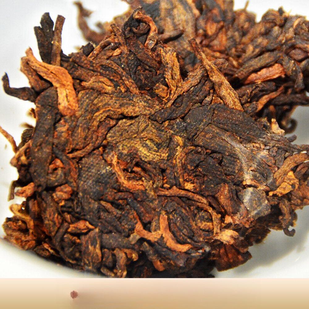 Yunnan Menghai Red Mark Pu-erh 357g, Aged Ripe Tea Cake, Natural Premium Health