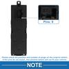 Power Window Switch No.1J3959857 Window Control Switch for Volkswagen Golf GTI Jetta Black