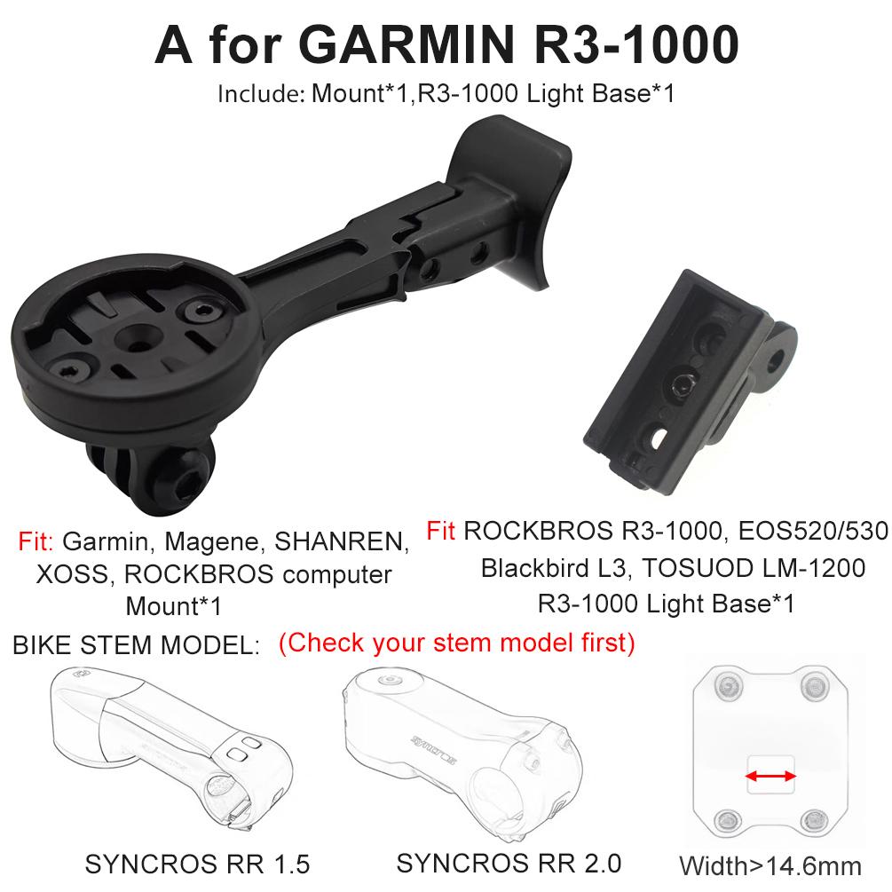 TWTOPSE Bicycle Computer Mount Rack For SCOTT SYNCROS ADDICT RR IC FOIL AERO Bike Holder For Garmin GOPRO Light Speedometer