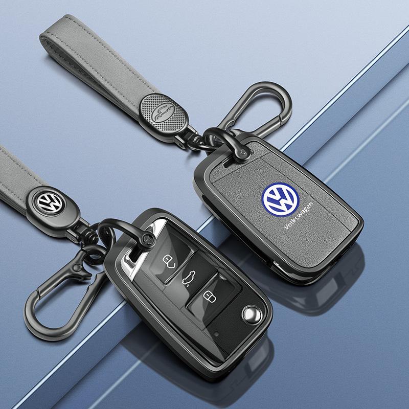 Volkswagen Key Case for Tiguan L, Lavida, Sagitar, Tayron, Bora, Magotan, Golf 7, Polo, T-Roc