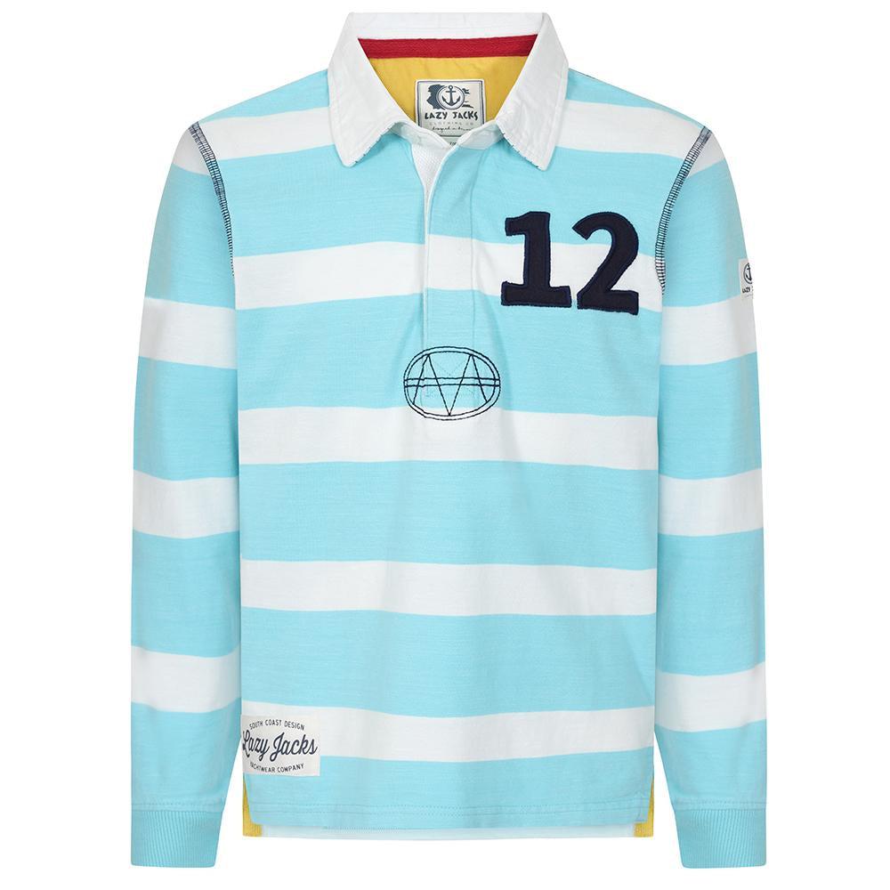 Lazy Jacks Boys Striped Rugby Shirt
