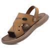 Men's Summer Dual-purpose Beach Shoes Are Classic Versatile, Comfortable and Soft, and Wear Outdoor Casual Cool Slippers.