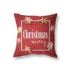 Home Decoration Christmas Theme Printing Pattern Polyester Cushion Cover Home Living Room Sofa Decoration Pillow Pillow Cover