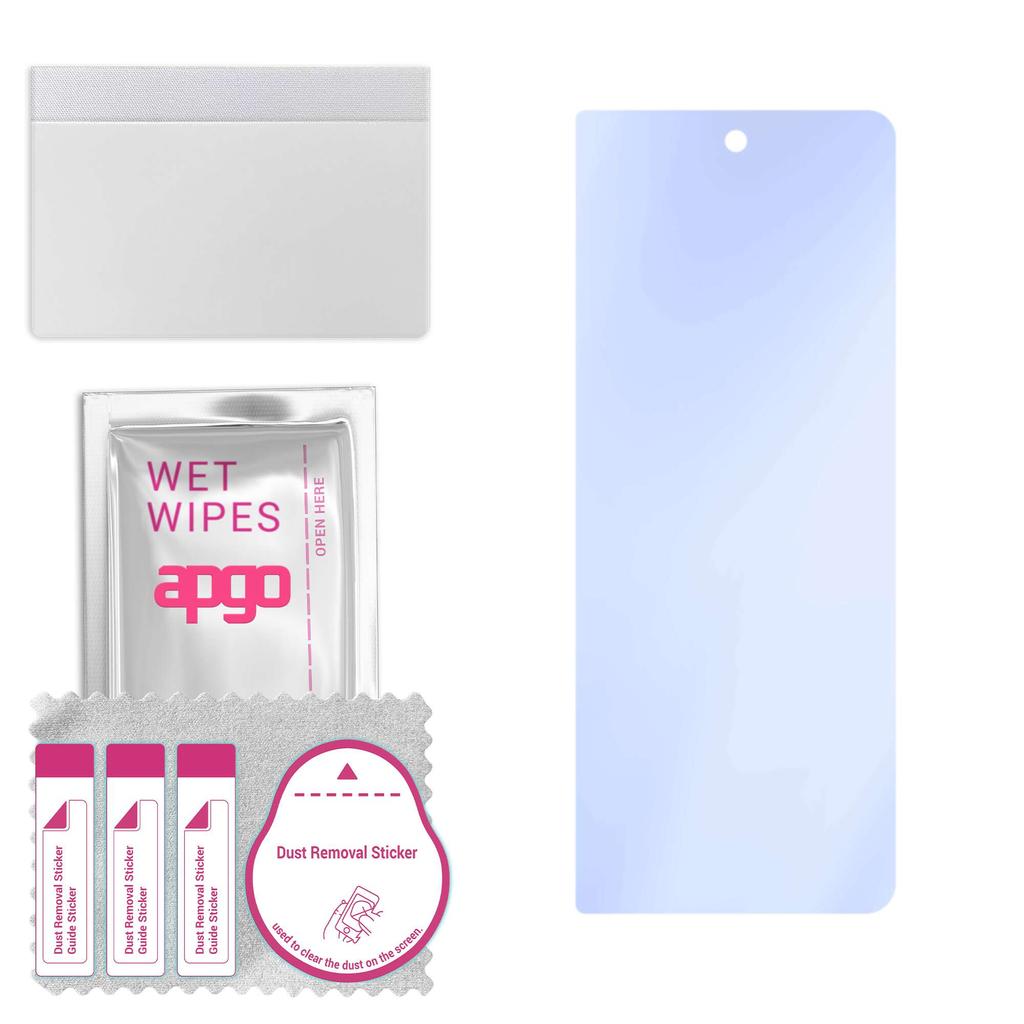 apgo Ultra-Clear 9H Hybrid ochranné sklo kompatibilní se Samsung W24, flexibilní nano sklo, skvělá náhrada za tvrzené sklo, odolné proti poškrábání,