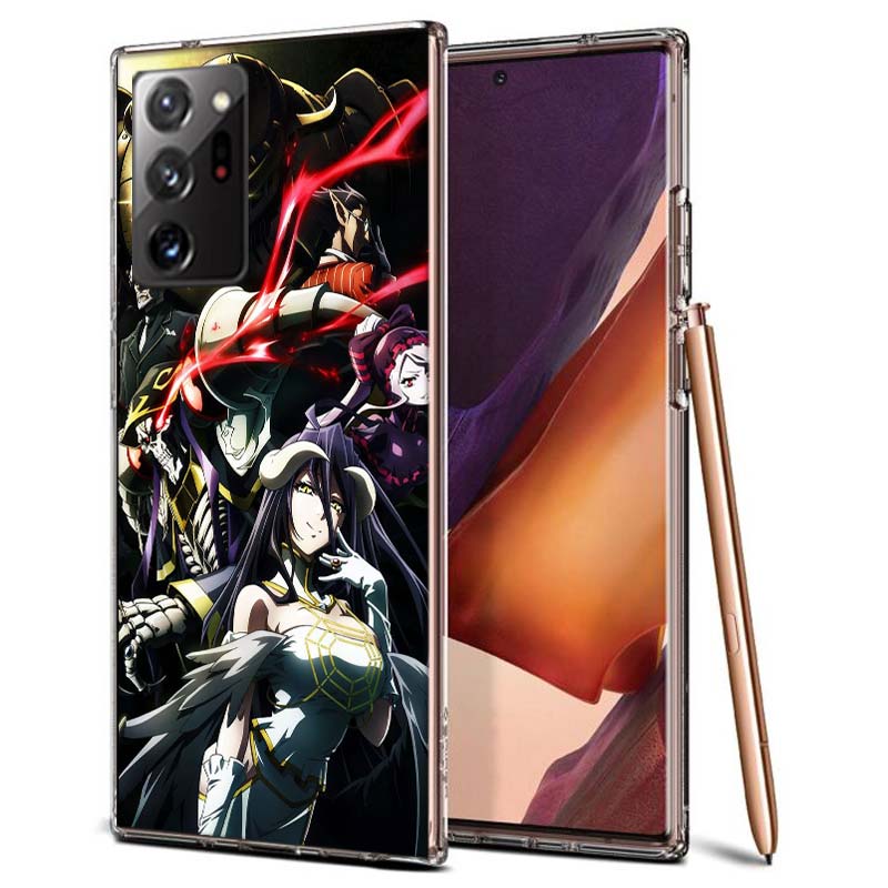 Albedo Overlord Phone Case for Samsung A55 A35 A25 A15 A07 A05S A16 A17 A26 A36 A37 A56 A57 Galaxy Note 20 10 A50S A71 A51 A31 A