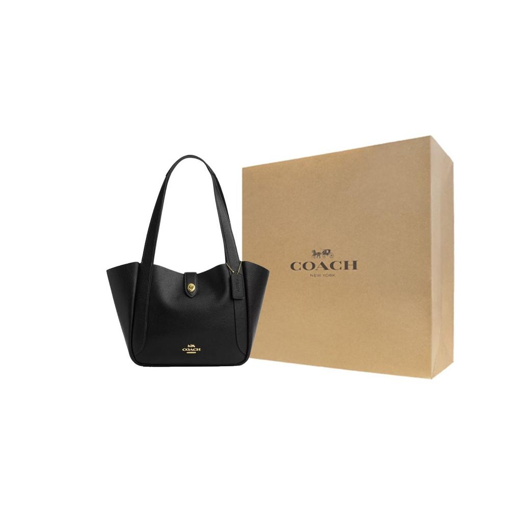 Coach Borsa a Tote Reversibile in Pelle Hadley 28 con Chiusura a Lucchetto con Logo da Donna Nero CAL17-IMBLK