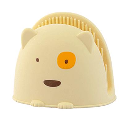 Silicone Oven Mitts Cute Cartoon Heat Resistant Pinch Grip Mini Oven Gloves for Kitchen Cooking