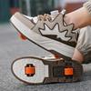 Double-Wheel Roller Shoes for Girls – Student Invisible Skates with Wheels, Children's Style