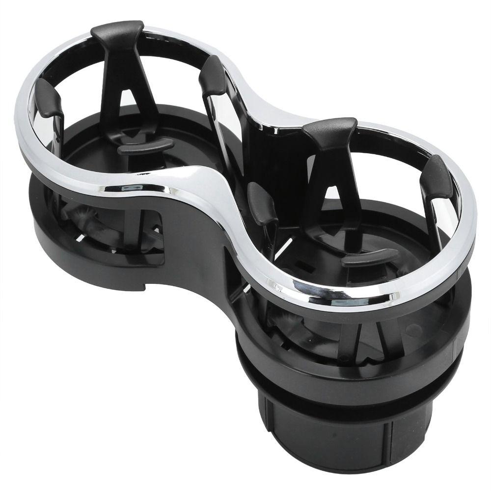 Adjustable Dual Cup Holder 2 in 1 Beverage Holder Car Cup Expander For Car Interior Drink Storage