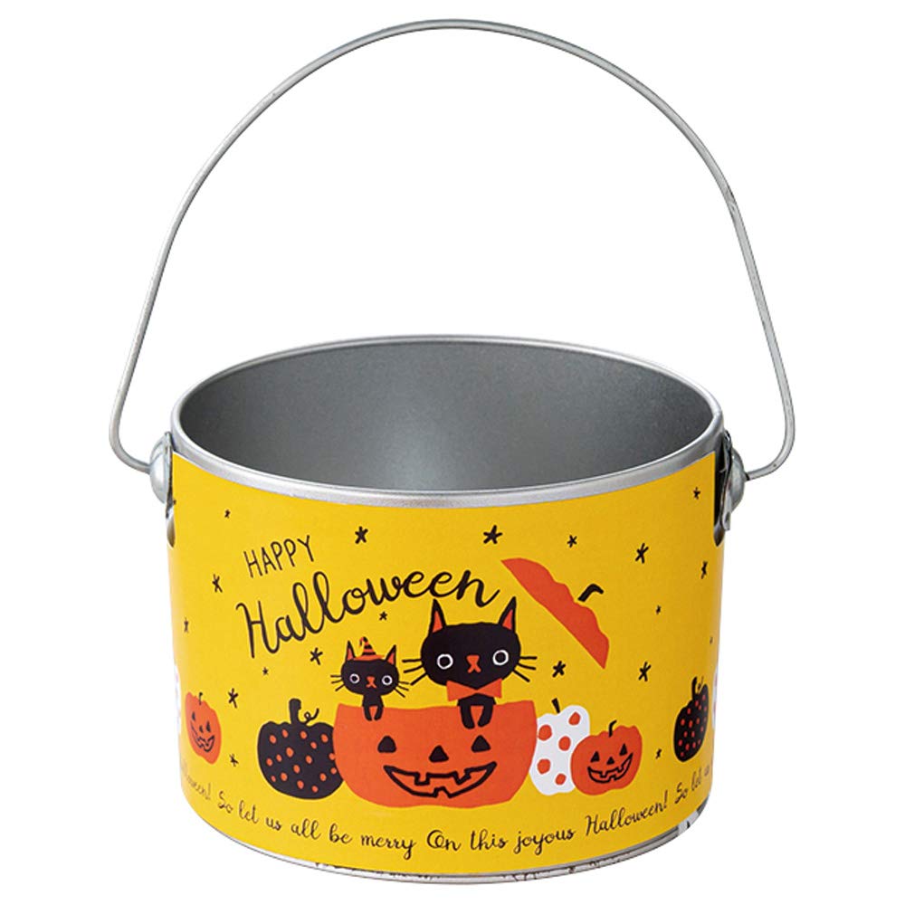 

ГОЛОВЫ Диаметр 11 x 8 6 Черное Ведро ГОЛОВ, см, Желтый, Штук, Хэллоуин, Кот, Жесть, Подарок, HWN-BBKS