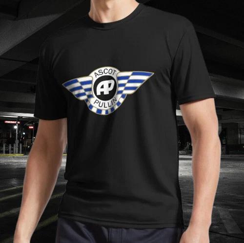 

Ascot Pullin Motorcycles British Classic TShirt Funny Size Mode American T-Shirt XL