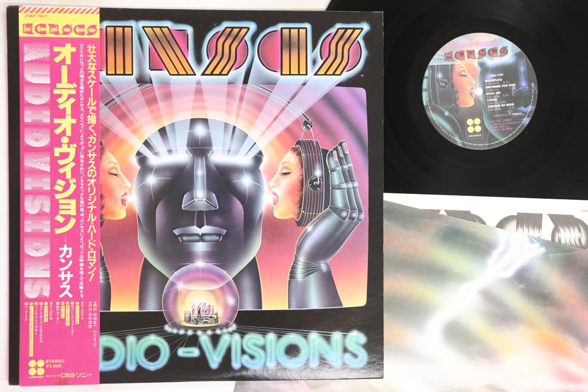

LP Record KANSAS - Audio-visions 25AP1931 CBS SONY 1980 Japan Obi Rock Used