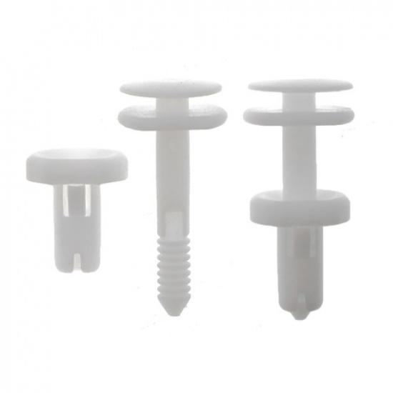 For Chevy Truck Door Panel Clips Retainer Fastener 50 Pcs Nylon for GMC Yukon