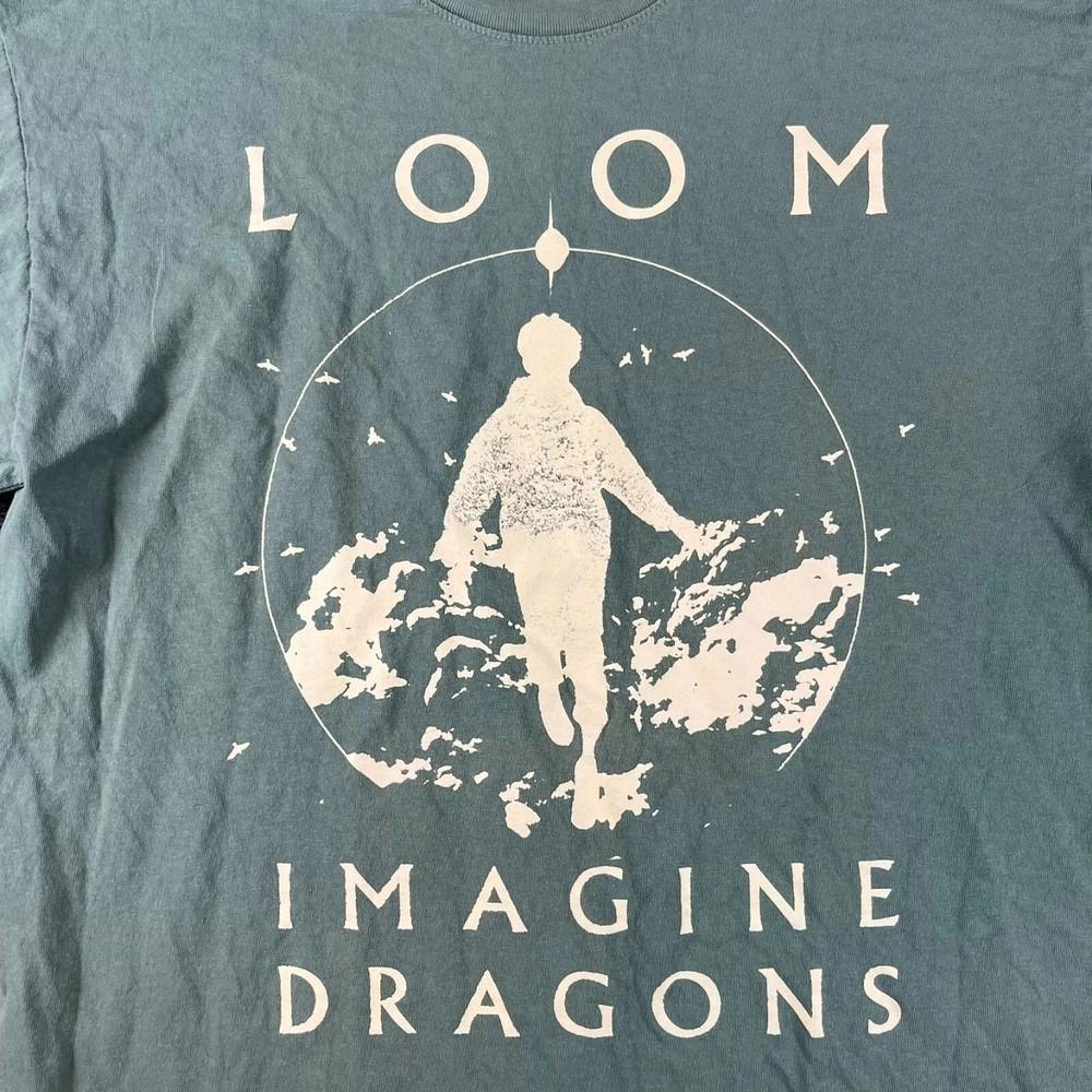 

Imagine Dragons Loom Concert T-shirt Short Sleeve Green BL1612 S