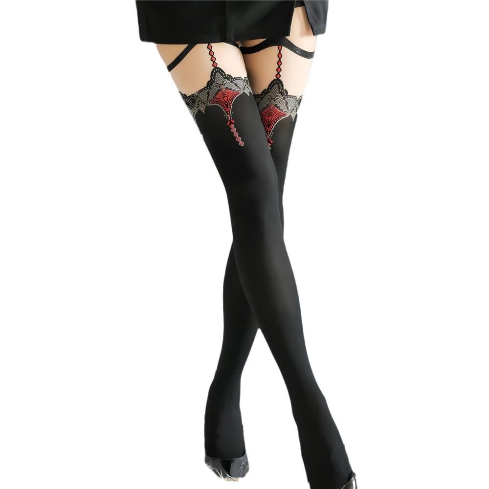 Sexy Stockings, Underwear, Black Silk Temptation Suspenders, Free Tearing on The Bed, Flirting Products, Passion, One Piece Is Sent on Behalf of Other