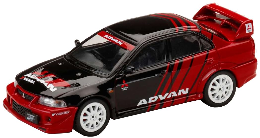 

Mitsubishi LANCER RS EVOLUTION 6 2000 ЦВЕТ YOKOHAMA ADVAN 1/64 (CP9A)