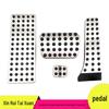 Mercedes-Benz C-Class Anti-Slip Pedal Set - Decorative Accelerator, Brake & Rest Area Accessories