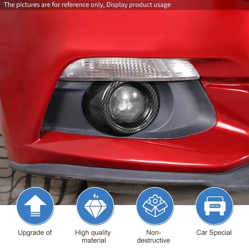 Ornament Capac Far de Ceață Față Protecție Lampă de Ceață Potrivit pentru Ford Mustang 2015-2023 Accesorii Exterioare