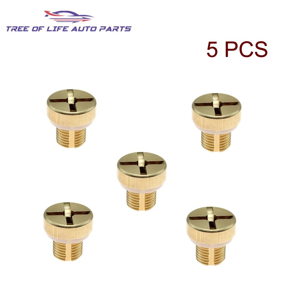 1/2/5/10 Coolant Radiator Hose Bleed Screw LR034624 For Land Rover Range Rover Vogue Discovery 4 5 Jaguar XJ XF 3.0 5.0 2013+