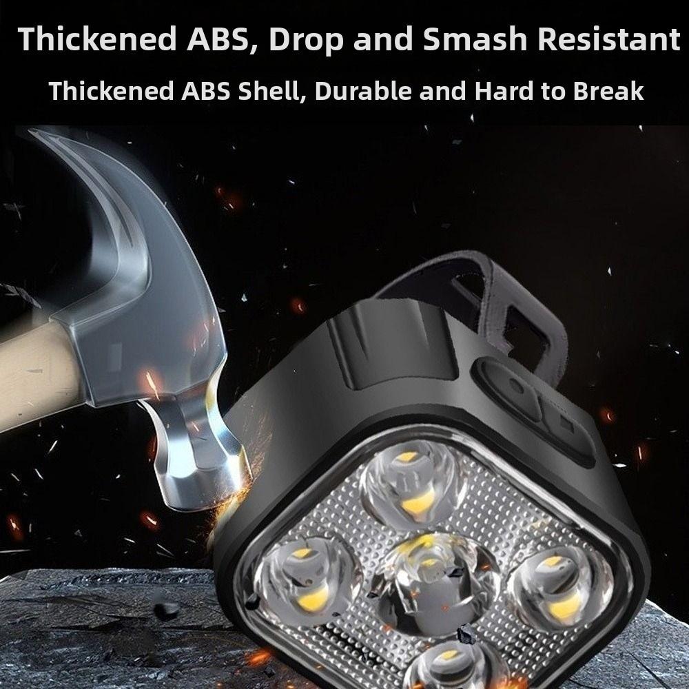 Multiple Brightness Modes LED Bike Light Combo Night Commuting Cycling