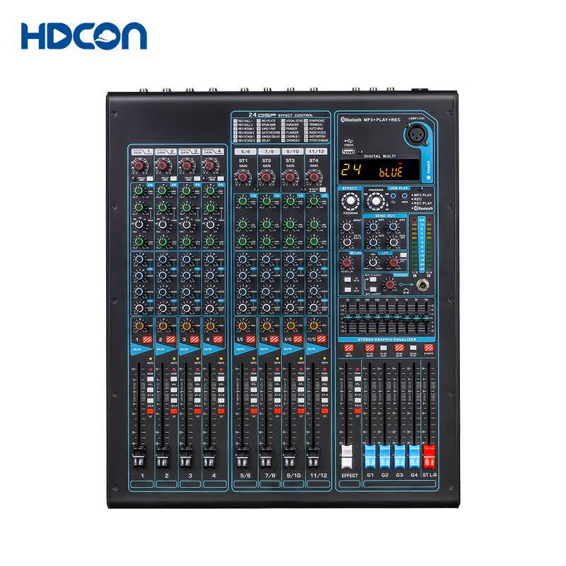 HDCON 12-Channel 4-Group Audio Mixer (CN version)