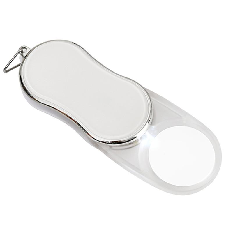 

Folding Portable Magnifying Glass with 8-Shaped 3.5X Led Light for The Elderly To Read and Appreciate Antiques