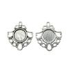 Fit 8-15mm Dome Blank Round Bases Tray Bezel Pendant Base DIY Jewelry Making