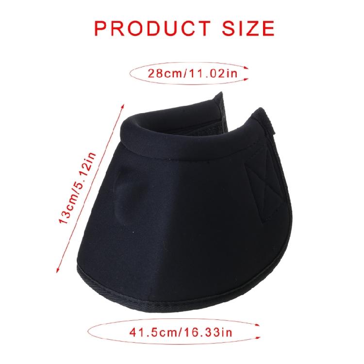 Protective Hoofs Boot Tear Resistant Horse Protective Bells Boot  Soft Equine Boot  Protective Gear Accessories