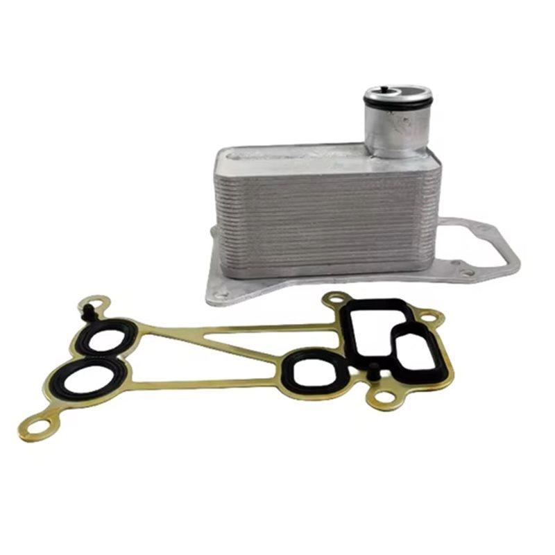 Engine Oil Cooler For BMW F07 F10 F11 F01 X5 E71 X6 E71 520D 525D 530D 5989070105 11428512435- Fits Specific Models