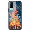 Tempered Glass Case For Vivo Y31 Y51 Case Soft Silicome Bumper For Vivo Y51 Y31 Phone Case Hard Glass Back Cover Y 31 Y 51 Funda