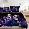 Joker & Harley Quinn Bettwäsche-Set Bettbezug Geschenk für Schlafzimmer, Enthält 1 Bezug und 2 Kissenbezüge, Ohne FüllungB431