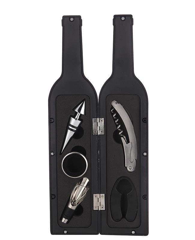 Zestaw Do Wina W Etui W Formie Butelki Kinghoff Kh-1166