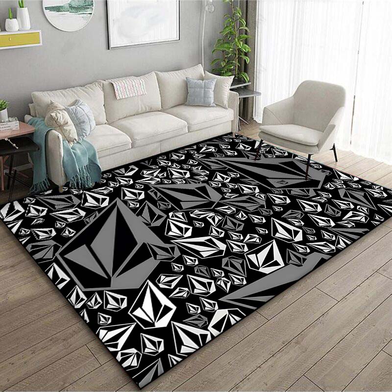 Extreme Sport V-V0lcom Pattern Floor Mat Rug 15 Size Living Room Bedroom Bedside Bathroom Floor Mat Area Rug Club Outdoor Rugs