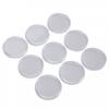Money Coin Holders Round Clear Reusable 100pcs Protect Set Display 30mm