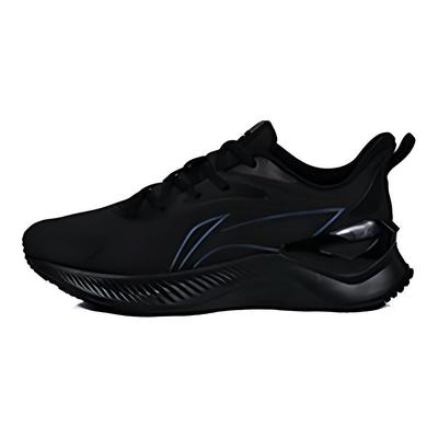 Li Ning Yue Ying 3.0 Pohodlné Tlumení Nárazů Odolné proti Opotřebení Prodyšné Nízké Neformální Běžecké Boty Pánské Tenisky Černé ARHU023-2
